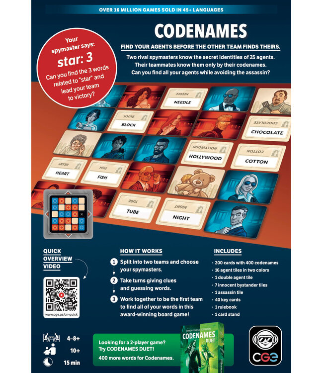 CODENAMES SECOND EDITION