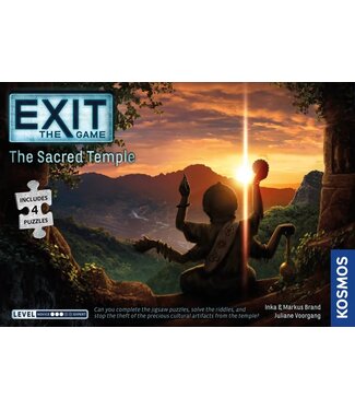 EXIT: THE SACRED TEMPLE (WITH PUZZLE)