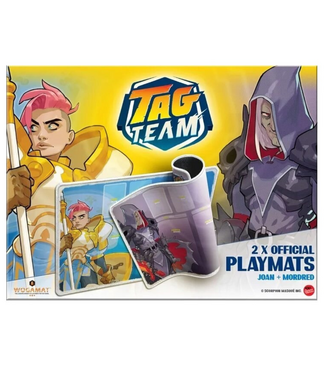 TAG TEAM  - 2 TAPIS DE JEU - JOAN & MORDRED (EN)