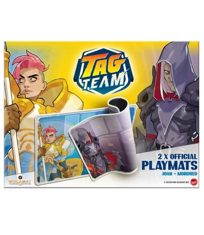TAG TEAM  - 2 TAPIS DE JEU - JOAN & MORDRED (EN)