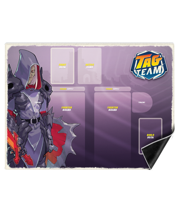TAG TEAM  - 2 TAPIS DE JEU - JOAN & MORDRED (EN)