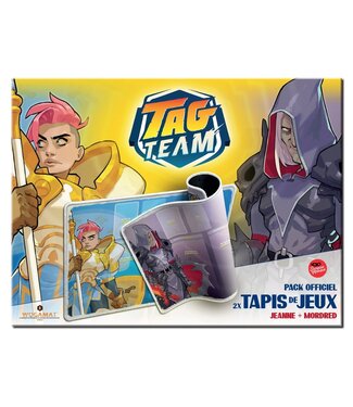 TAG TEAM  -  2 TAPIS DE JEU - JEANNE & MORDRED (FR)
