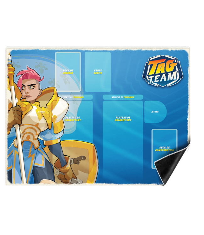 TAG TEAM  -  2 TAPIS DE JEU - JEANNE & MORDRED (FR)
