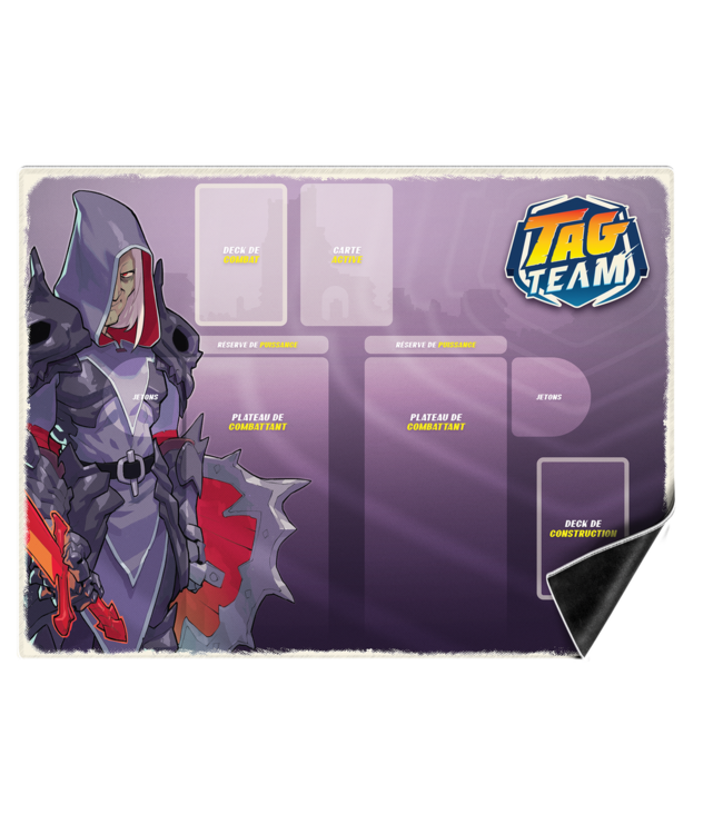 TAG TEAM  -  2 TAPIS DE JEU - JEANNE & MORDRED (FR)
