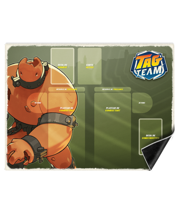 TAG TEAM  -  2 TAPIS DE JEU - MILADY & LE GOLEM (FR)