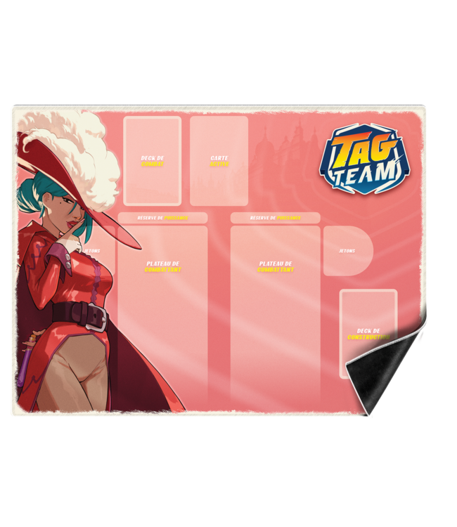 TAG TEAM  -  2 TAPIS DE JEU - MILADY & GOLEM (FR)