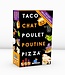 TACO CHAT POULET POUTINE PIZZA HALLOWEEN (FR)