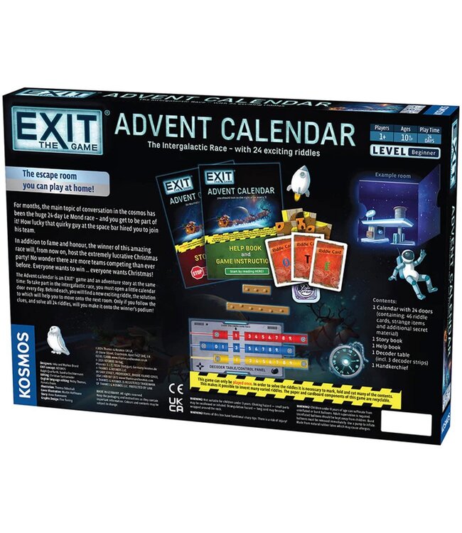 EXIT - ADVENT CALENDAR: THE INTERGALACTIC RACE (EN)
