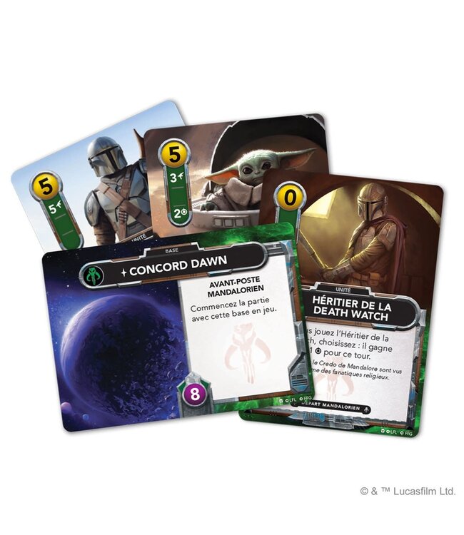 STAR WARS - THE DECKBUILDING GAME: THE MANDALORIAN FACTION PACK (FR)
