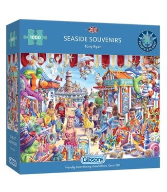 PUZZLE - 1000 PCS - SEASIDE SOUVENIRS (EN)