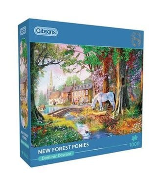 PUZZLE - 1000 PCS - NEW FOREST PONIES (EN)