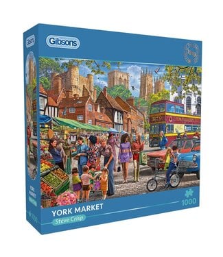 PUZZLE - 1000 PCS - YORK MARKET (EN)