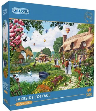 PUZZLE – 500 PCS – LAKESIDE COTTAGE