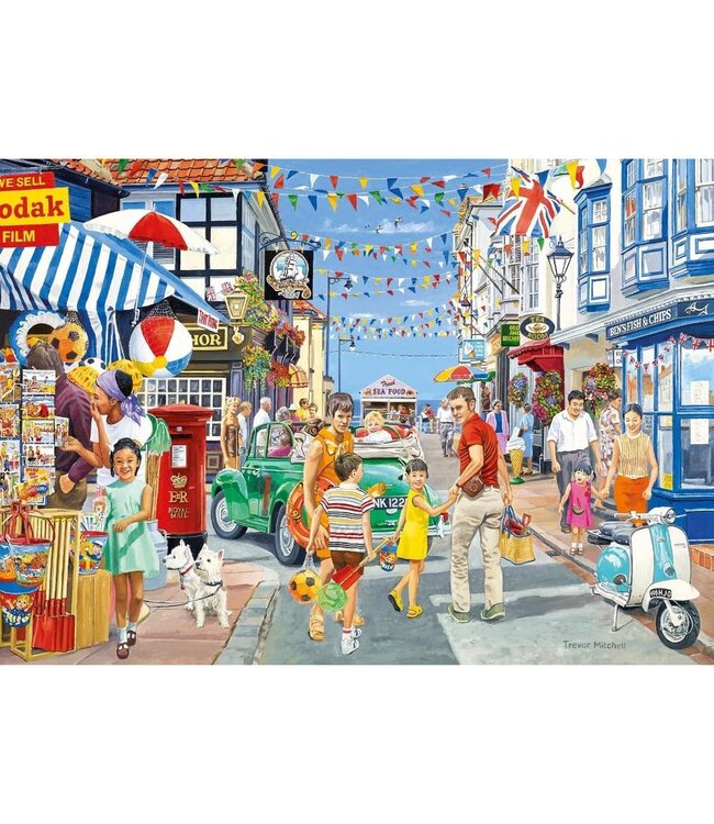 4 PUZZLES IN A BOX - 500 PCS – WISH YOU WERE HERE