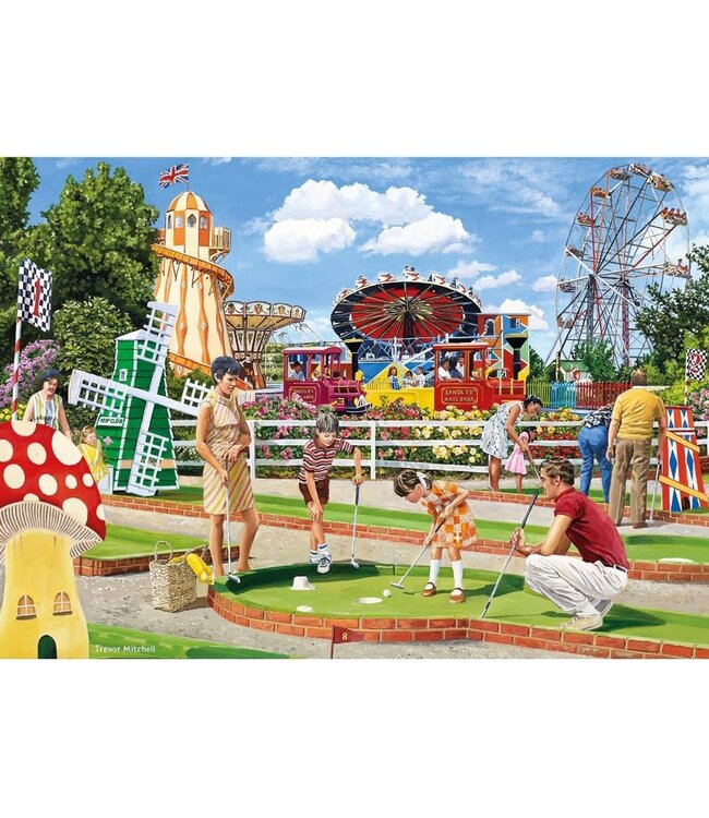 4 PUZZLES IN A BOX - 500 PCS – WISH YOU WERE HERE