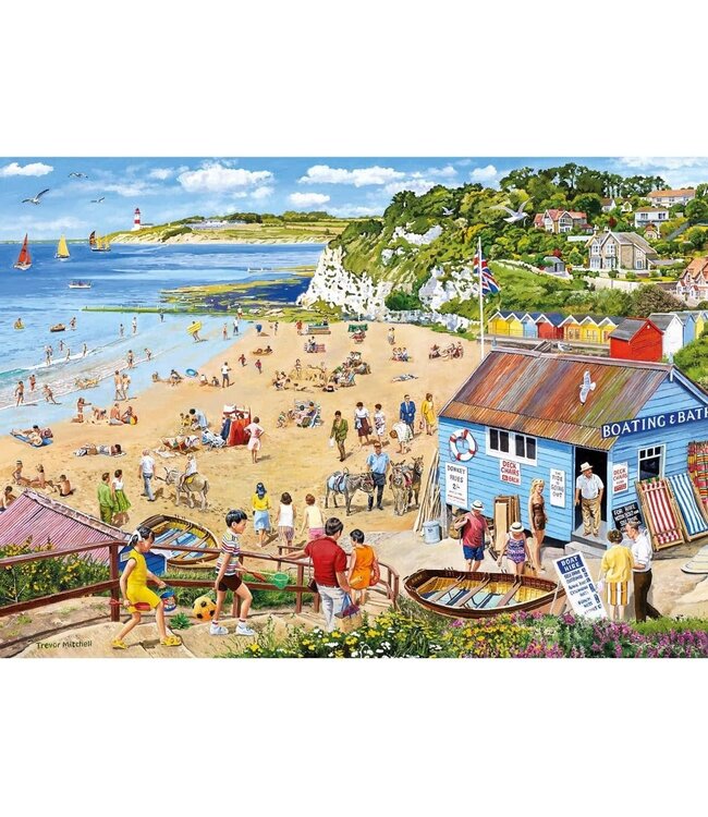 4 PUZZLES IN A BOX - 500 PCS – WISH YOU WERE HERE