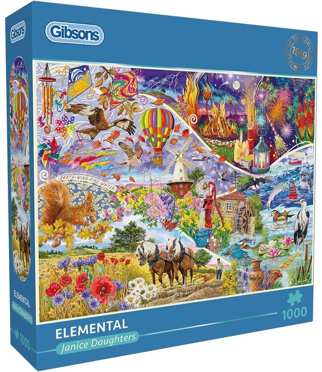 PUZZLE – 1000 PCS – ELEMENTAL