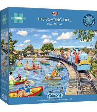 PUZZLE – 1000 PCS – THE BOATING LAKE
