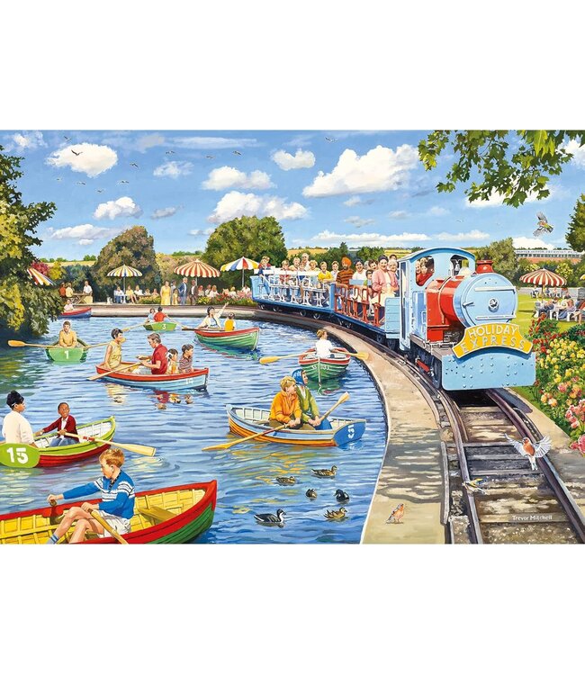 PUZZLE – 1000 PCS – THE BOATING LAKE