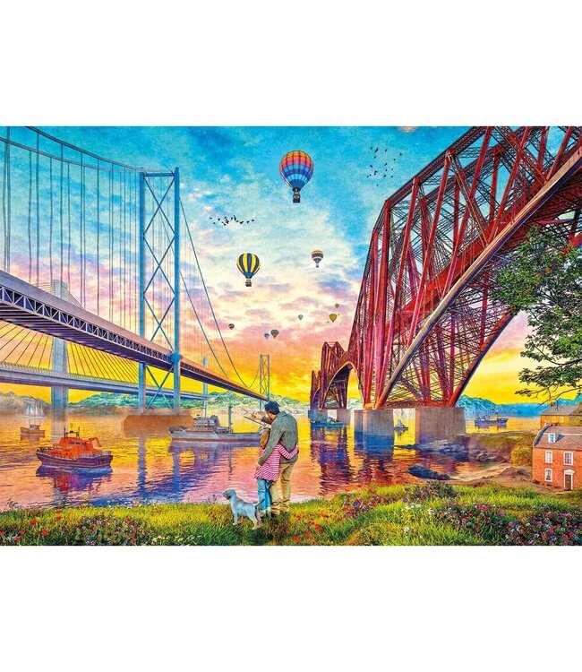 PUZZLE – 1000 PCS – THREE BRIDGES CROSSING