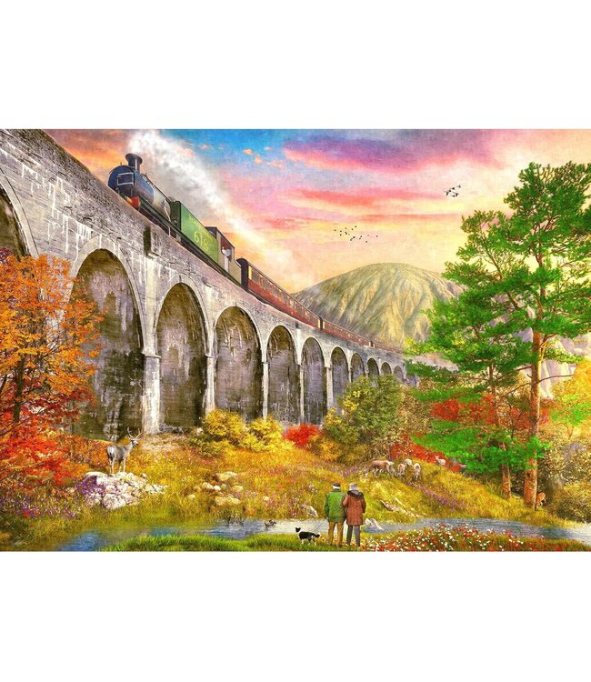PUZZLE – 1000 PCS – CROSSING GLENFINNAN VIADUCT