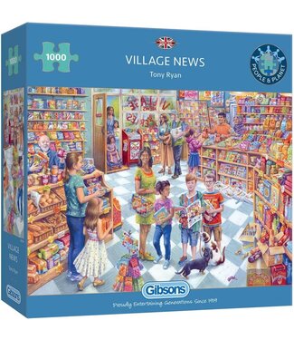 PUZZLE – 1000 PCS – VILLAGE NEWS