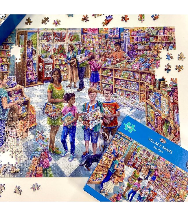 PUZZLE – 1000 PCS – VILLAGE NEWS