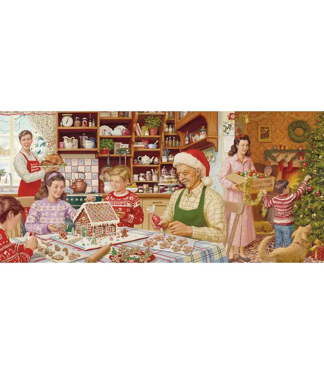 PUZZLE - 636 PCS - PREPARING FOR THE BIG DAY