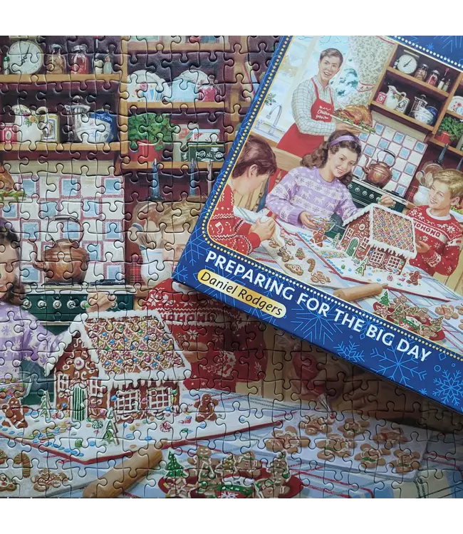 PUZZLE - 636 PCS - PREPARING FOR THE BIG DAY