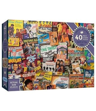Puzzle - 40 XXL pcs - Piecing Together Collection: Spirit of the 60s (EN)