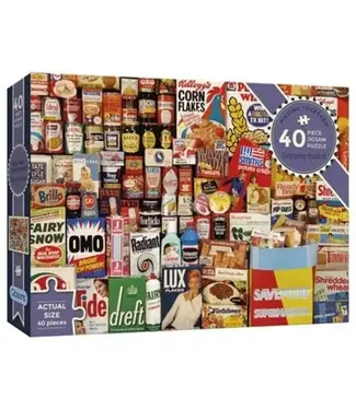 PUZZLE - 40 PCS - SHOPPING BASKET (EN)