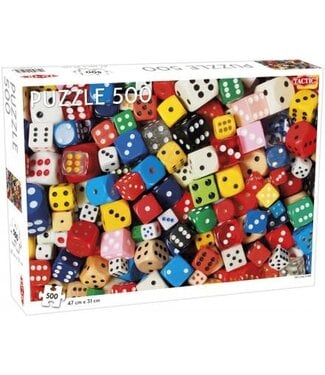 Puzzle - 500 pcs - Dice Pattern (EN) ^ Dec 5 2025