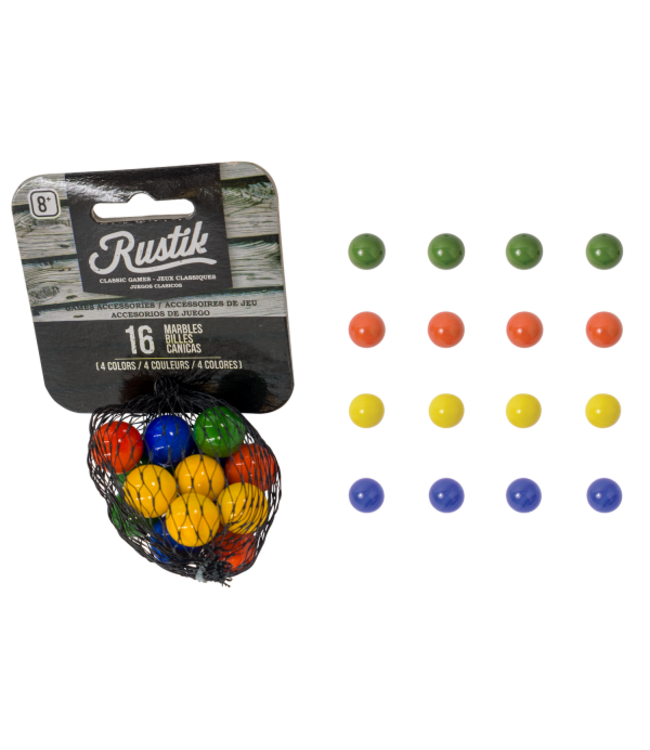 RUSTIK RECHARGES PACHISI/ TOCK - 16 BILLES