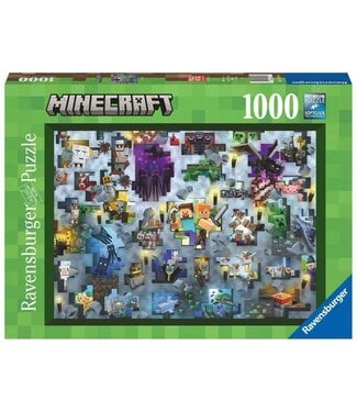 MINECRAFT MOBS 1000PC PUZZLE