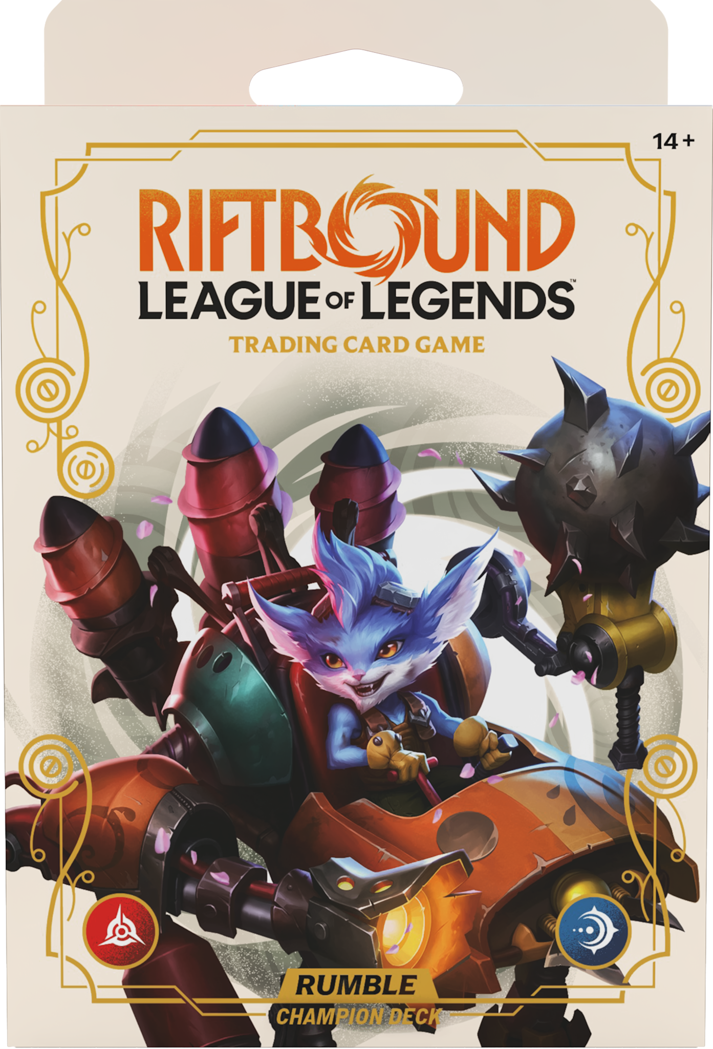 Red Rbamble Rifbound RIFTBOUND - STARTER DECK- RUMBLE - Le Maitre Du Jeu Verdun