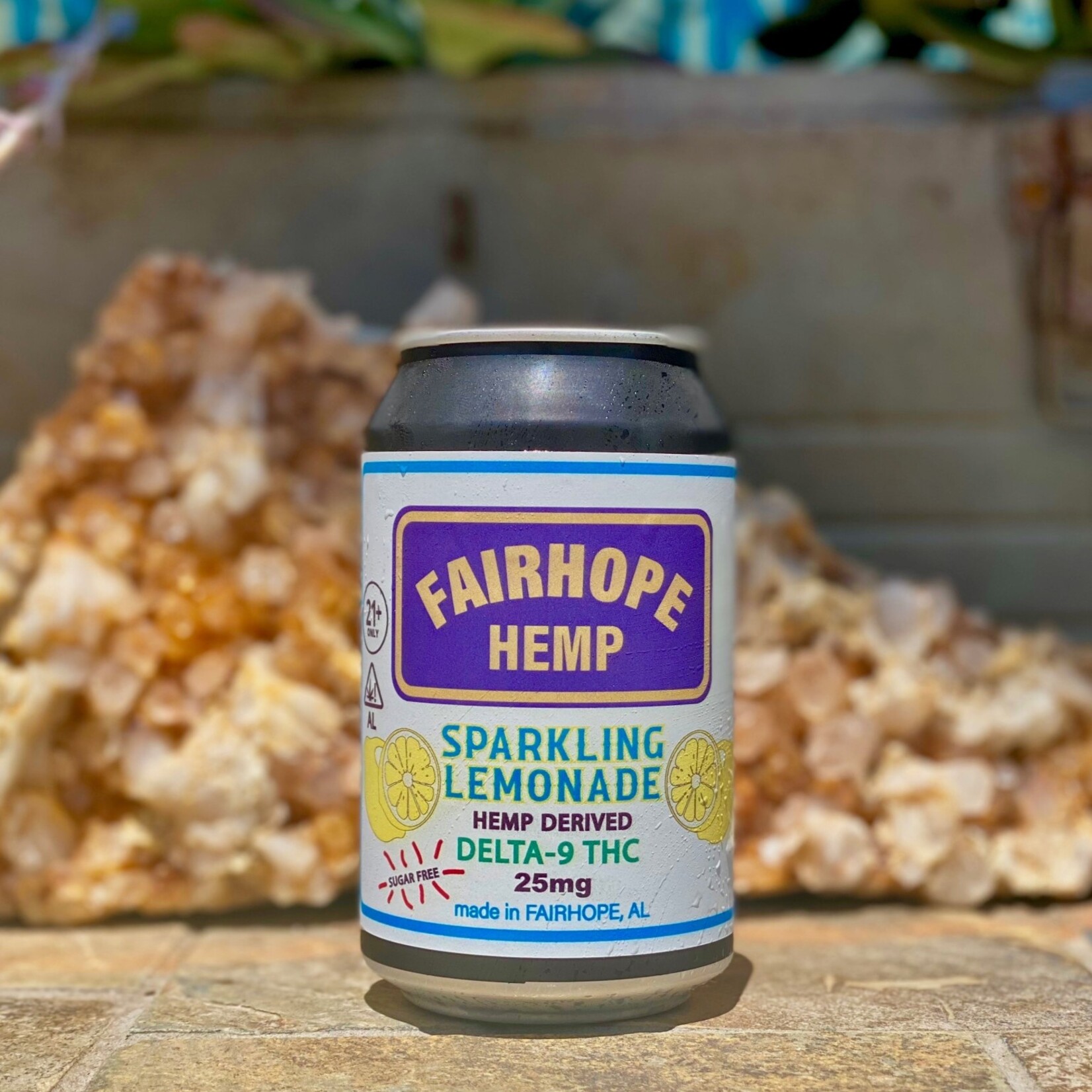 Delta 9 Sugar Free Sparkling Lemonade 25mg