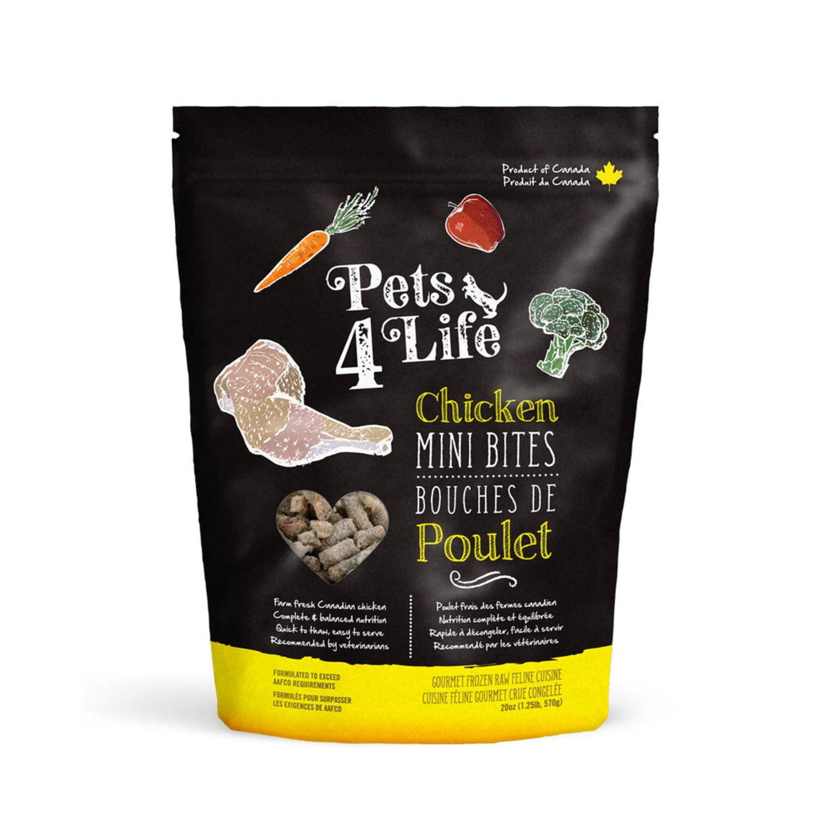 Pets4Life Pets4Life - Raw Cat Meals - 1.25lb  Pouch