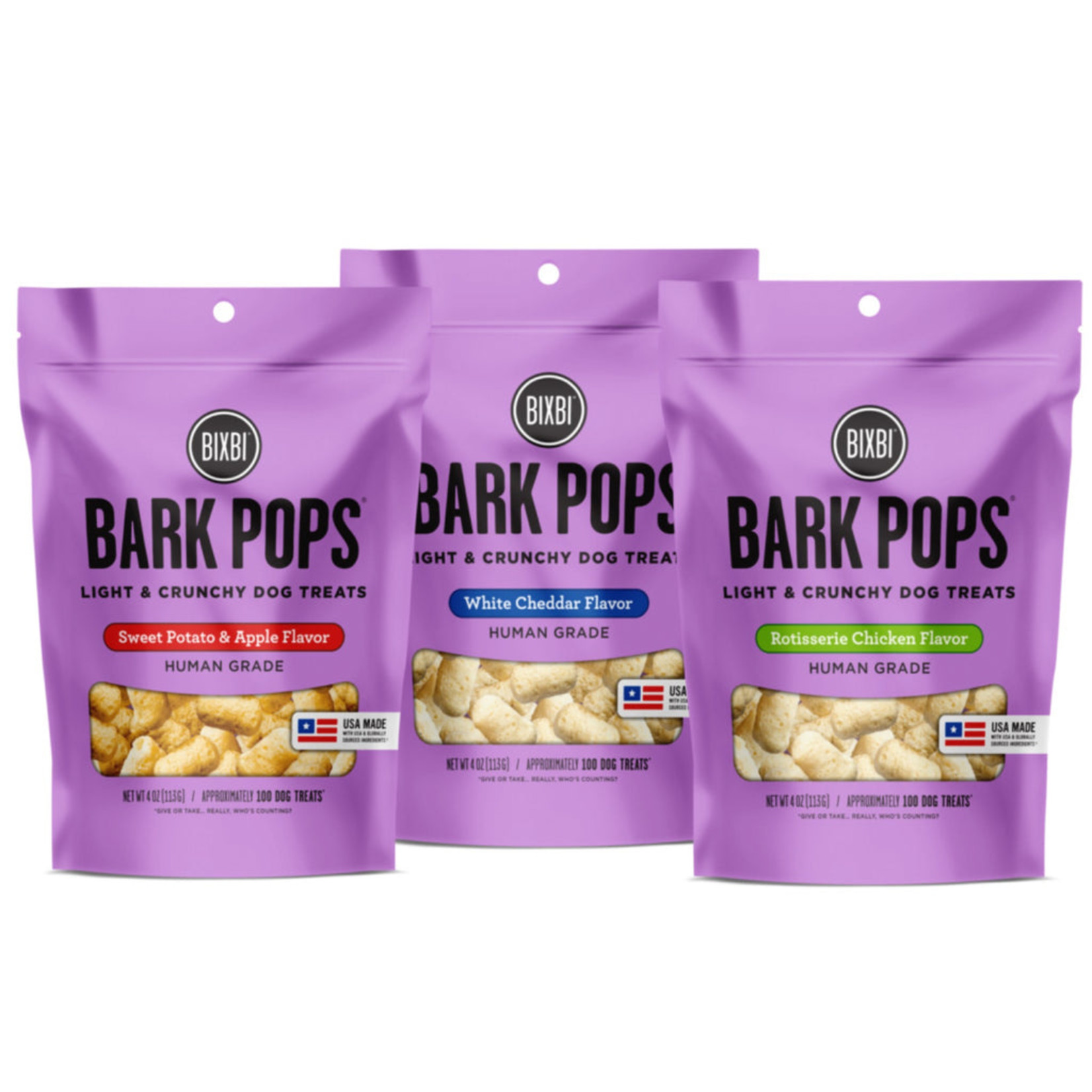 Bixbi Bixbi - Bark Pops 4 oz