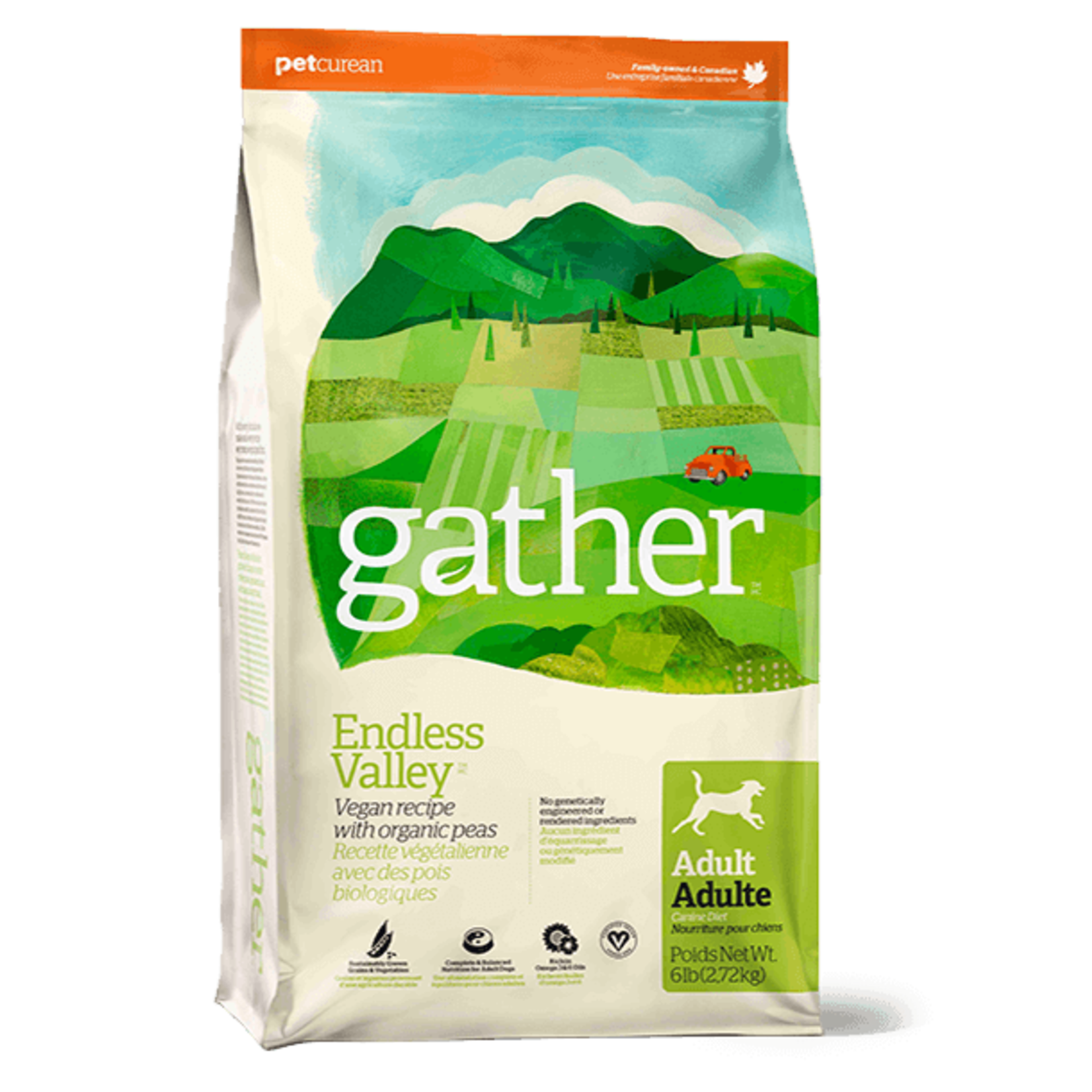 Petcurean GATHER - Endless Valley Vegan Dry Dog Food