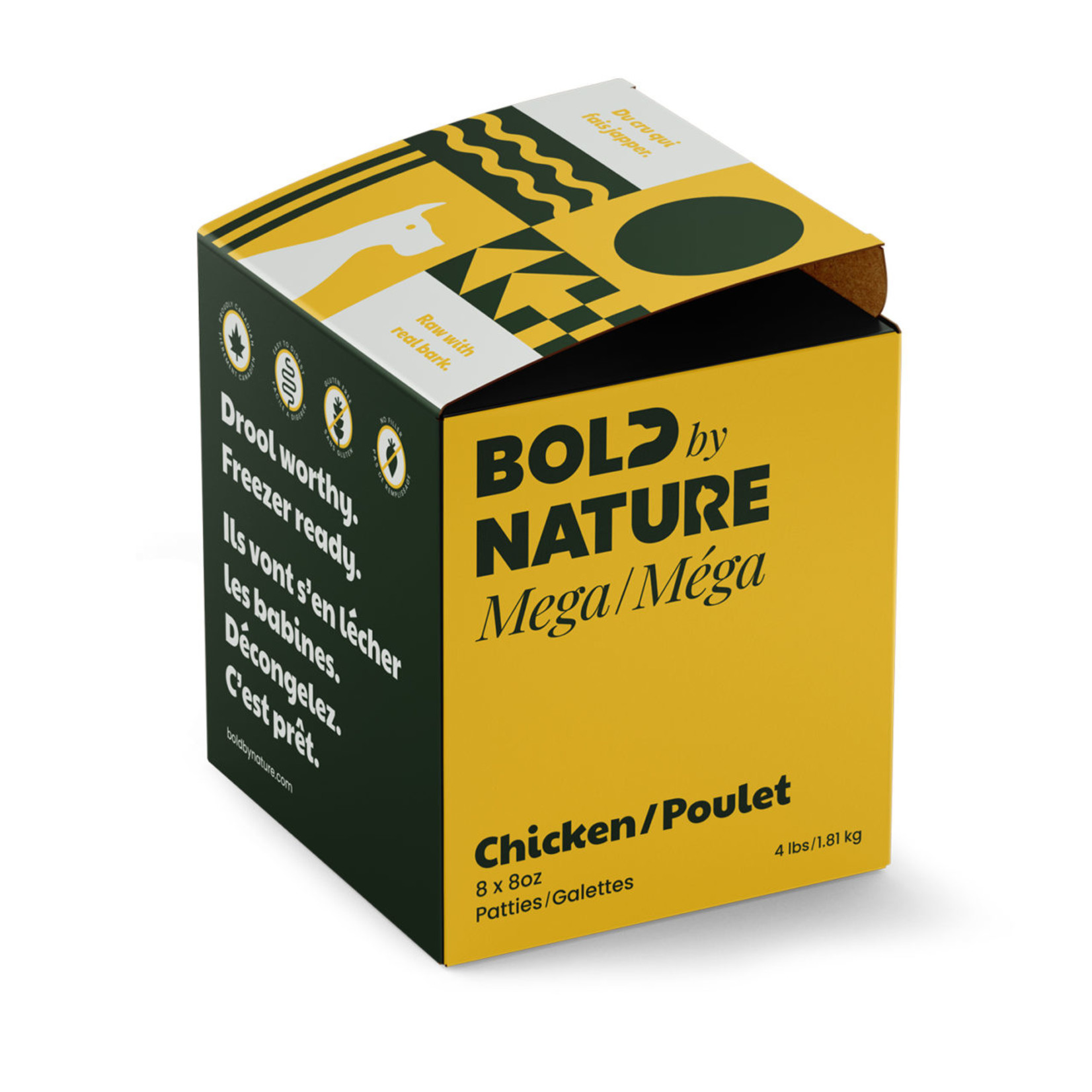 Bold By Nature Bold by Nature - Mega Dog Raw Meals