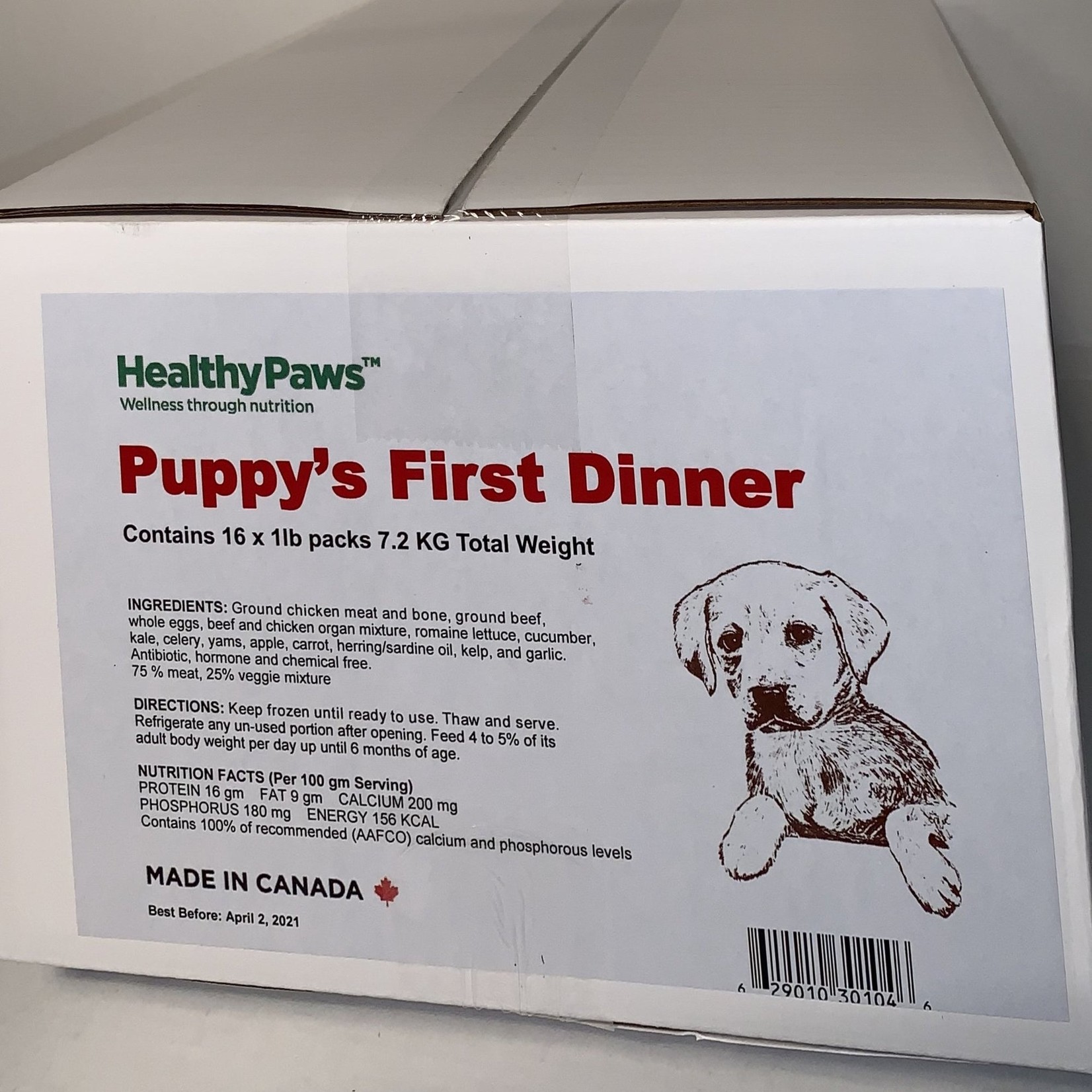 Healthy Paws Healthy Paws - Big Box Raw Dog Dinners