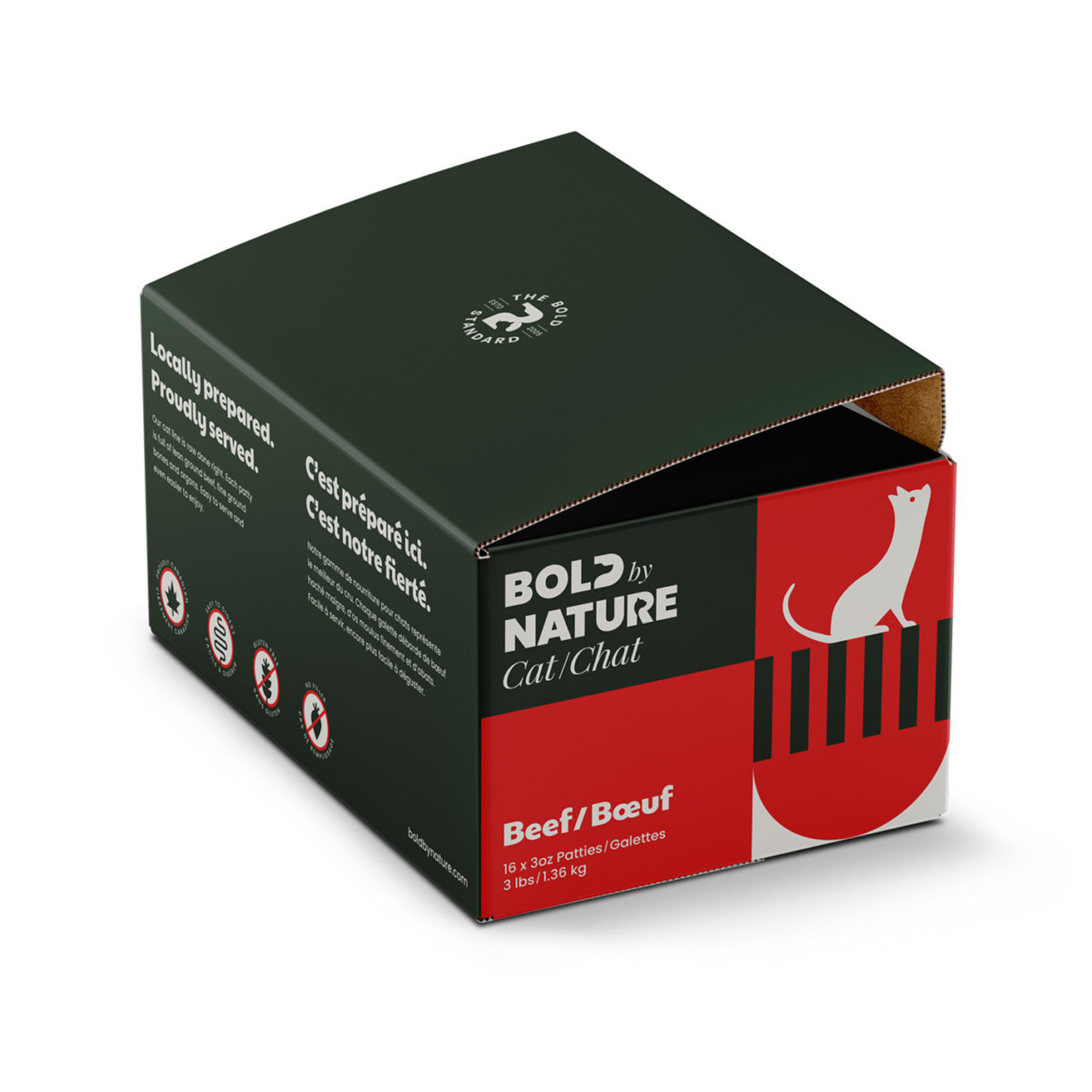 Bold By Nature Bold By Nature - Select Raw Cat Meals