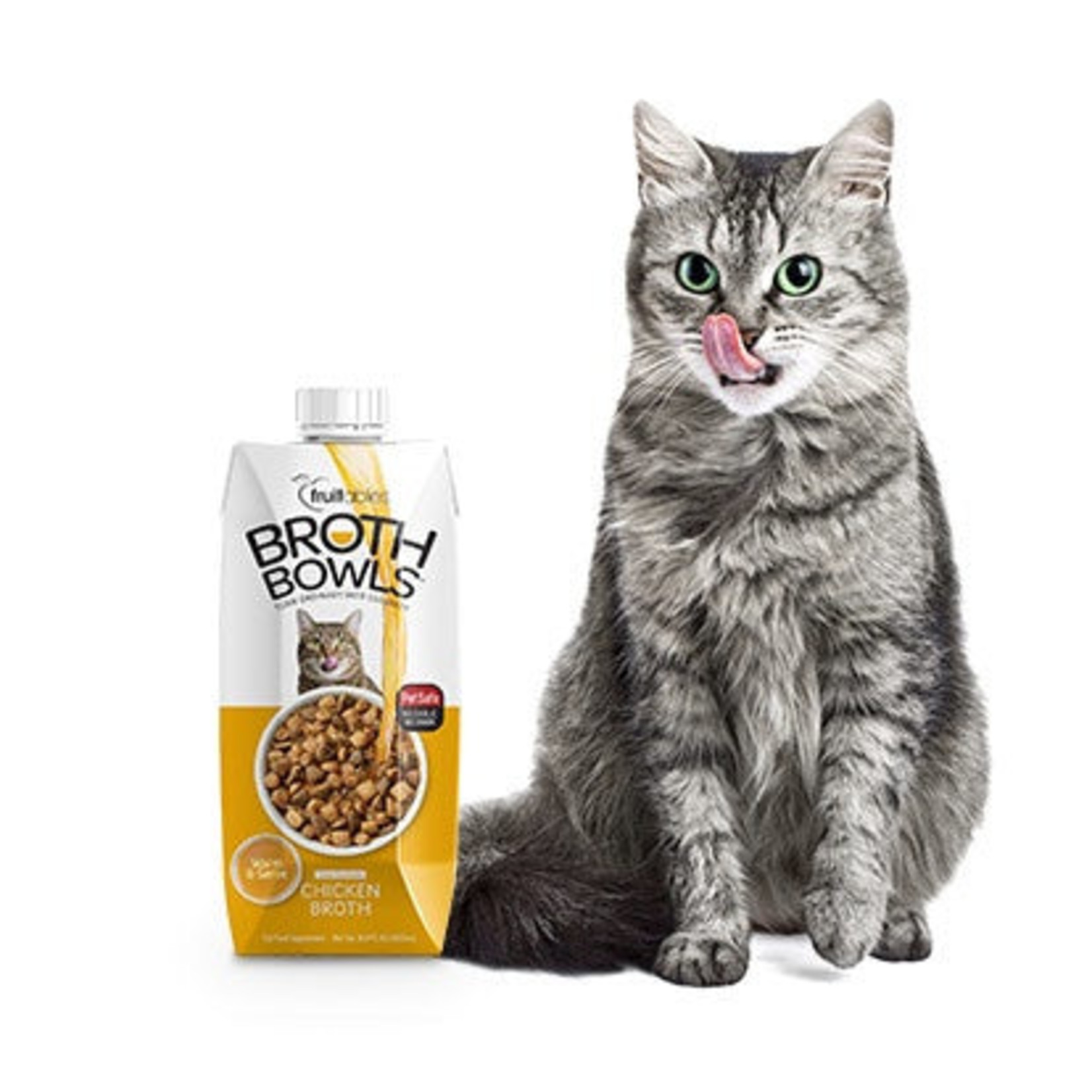 Fruitables Broth Bowls Cat wildly Natural 500mL