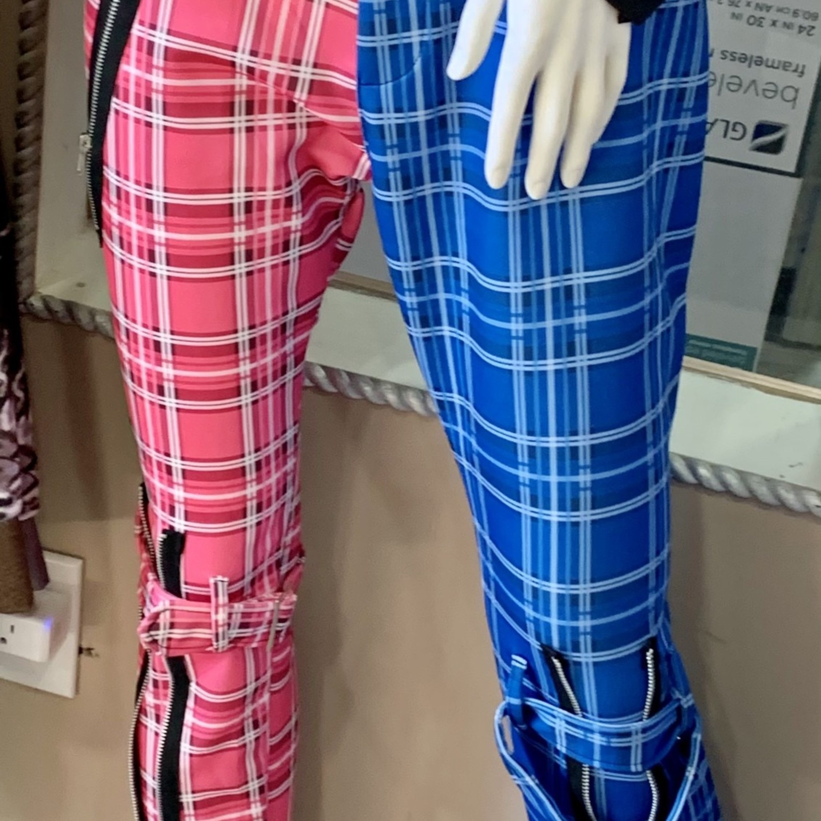 TWO SIDED PLAID PANTS - asanijsalonnsuites