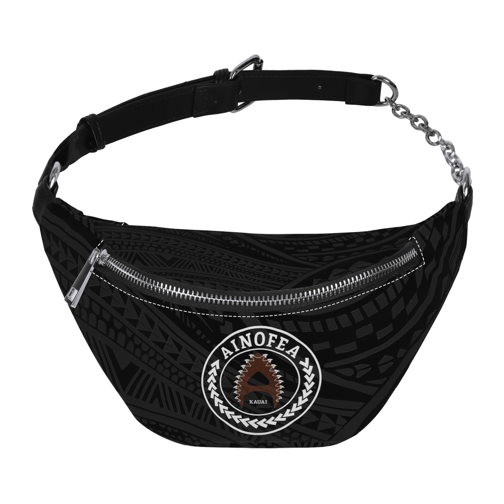 fanny pack with chain