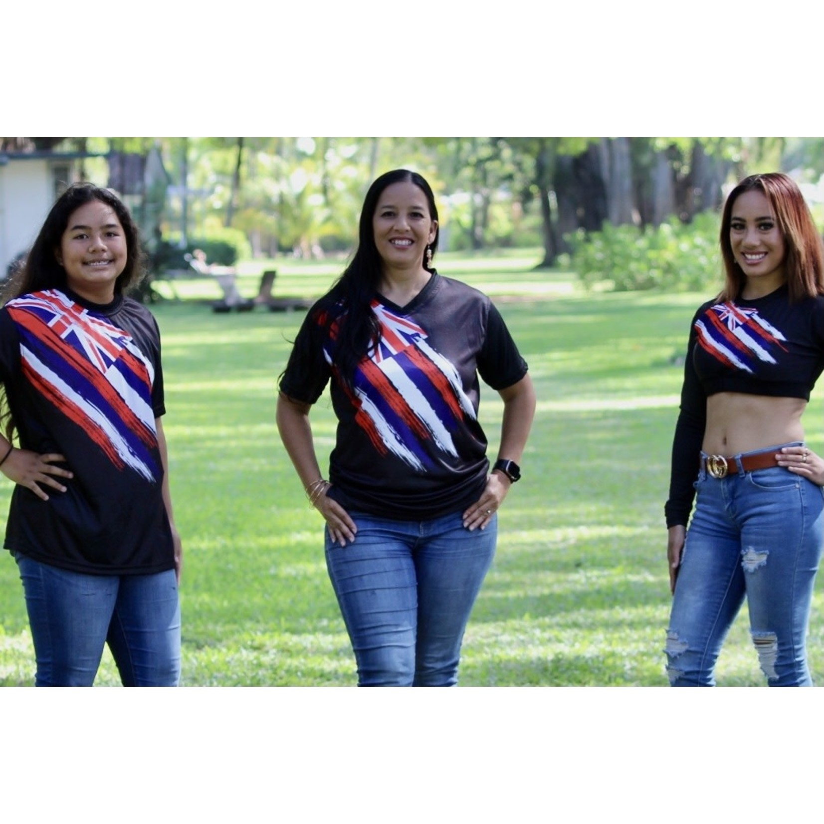 Womens V neck dri fit shirt