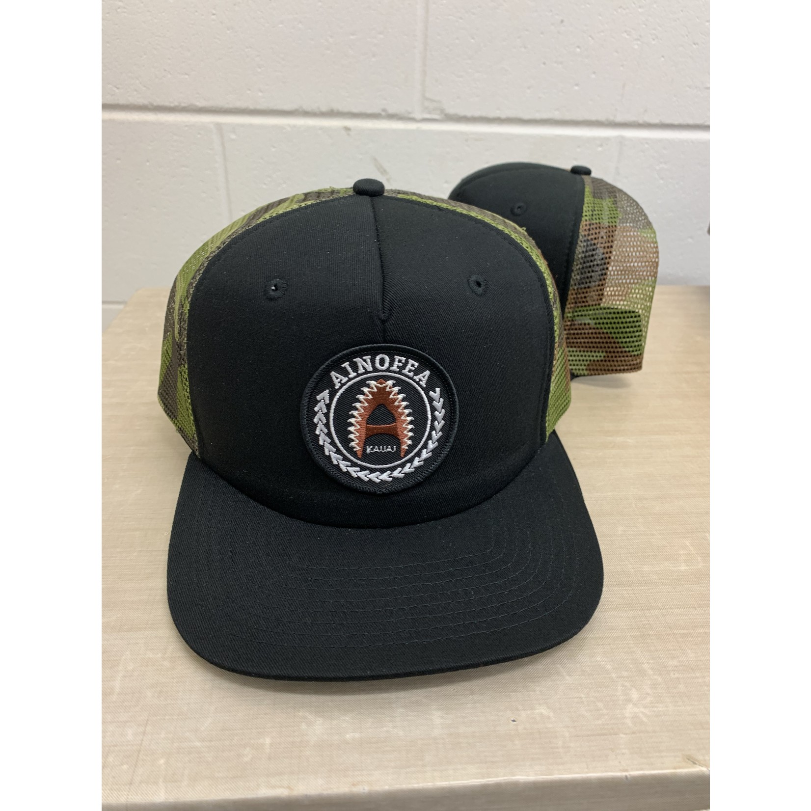 Caps- embroidered logo patch