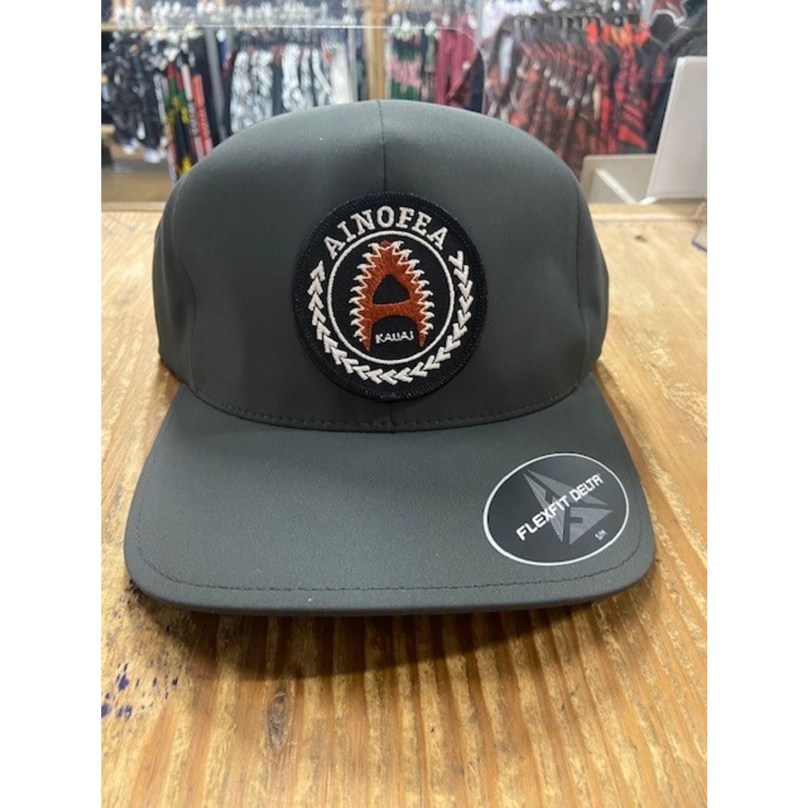 Caps- embroidered logo patch