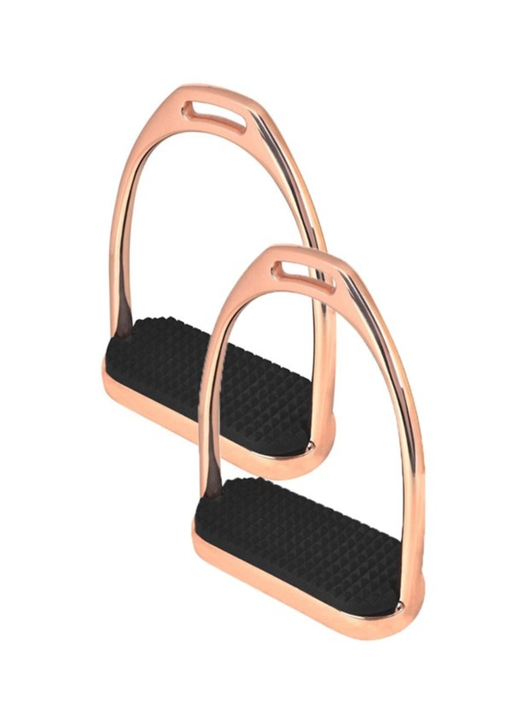 Jack's Rose Gold Stirrup Irons