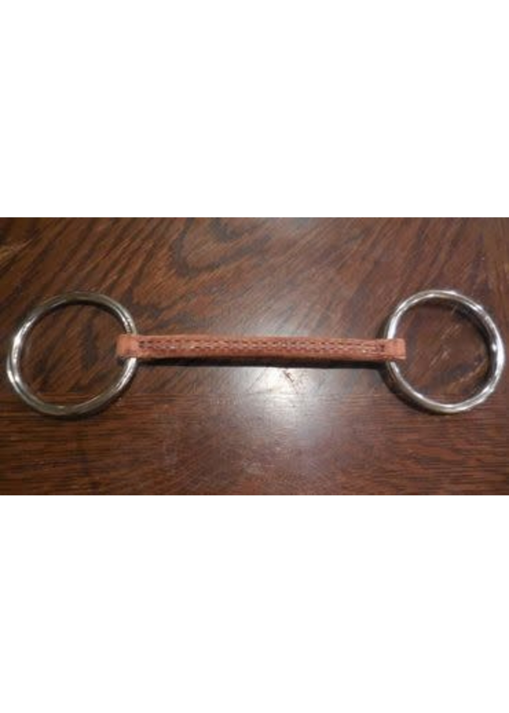 Sweet Billy's Bits O ring Leather Snaffle